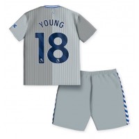 Everton Ashley Young #18 Replica Third Minikit 2023-24 Short Sleeve (+ pants)